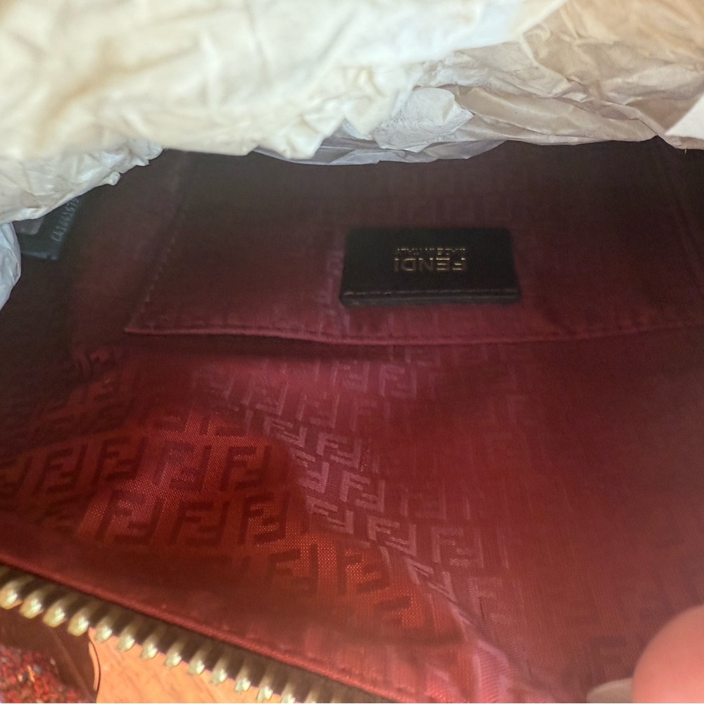 Fendi Multicolor ZUCCA MANIA Bauletto Boston Bag. - Picture 6 of 7
